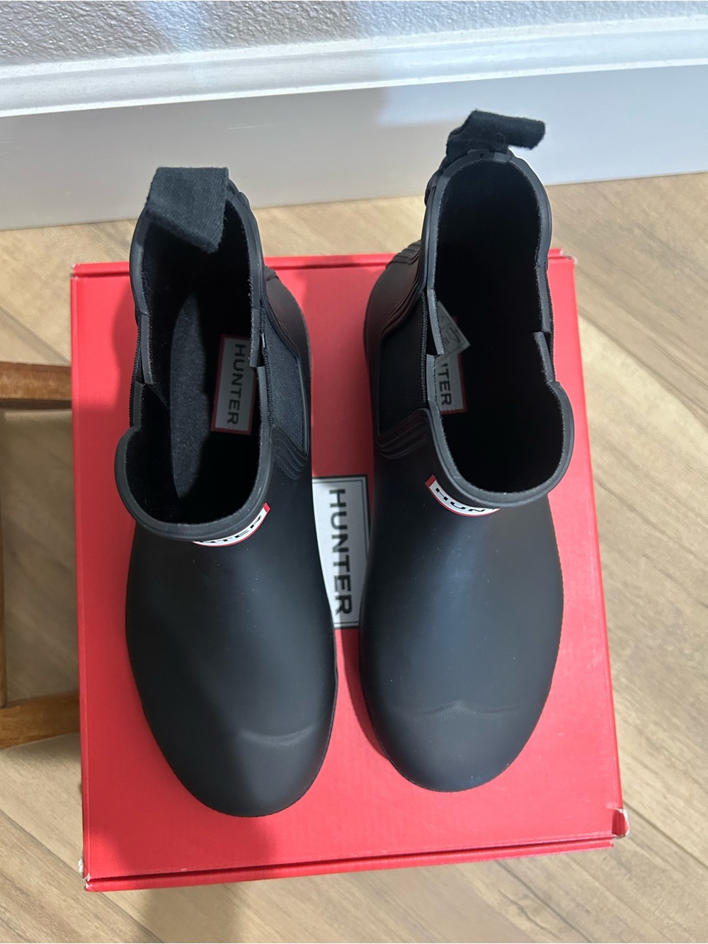 Hunter Black Chelsea Waterproof Boots - Picture 3 of 7